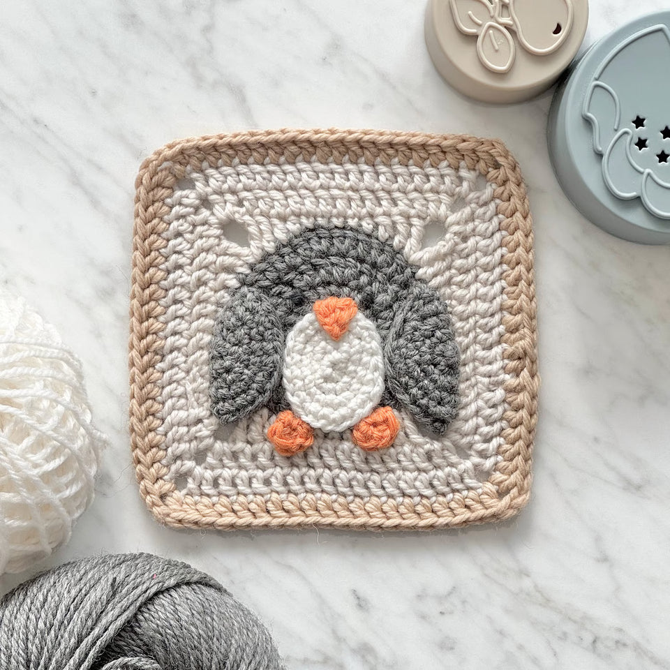 Penguin Granny Square Pattern